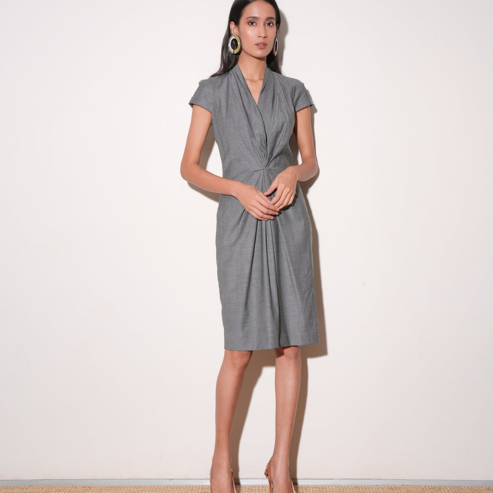 BOSS By Hugo Boss grey Sheath Dress